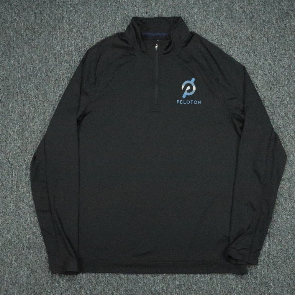 Rhone‎ Pullover Mens Large Black Quarter Zip Performance Peloton Performance